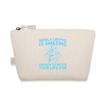 Kryptozoologie Kryptoide Monster Nerd Geschenk - Bio-Täschchen - Natur - Vorne