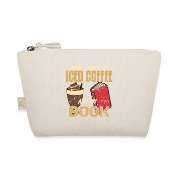 Ce dont j’ai besoin, c’est de café glacé et de mon livre vintage - Trousse biologique - nature - Devant