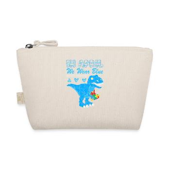 Autism Struggle Education Autistic Autistic Puzzle - Organic Pouch - nature - Front