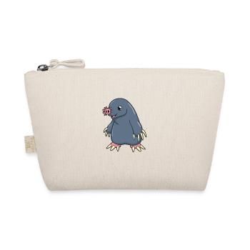 Taupe étoile kawaii - Trousse biologique - nature - Devant
