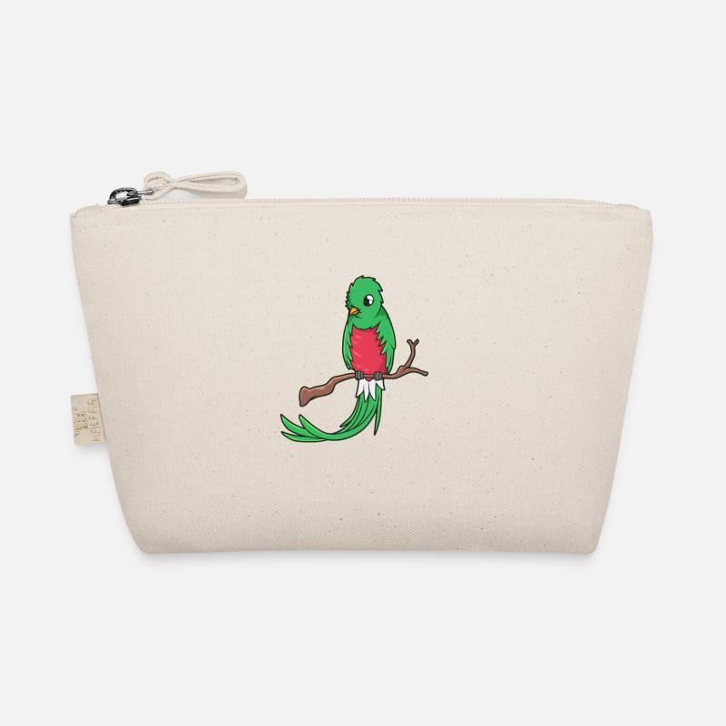 Kawaii Quetzal - Bio-Täschchen - Natur