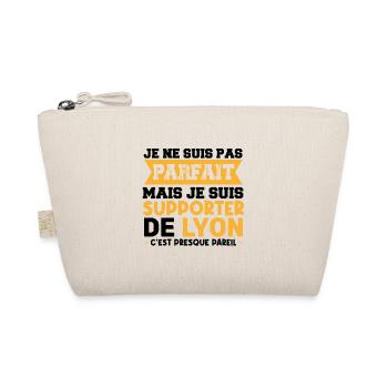 JE SUIS SUPPORTER DE LYON - Trousse biologique - nature - Devant