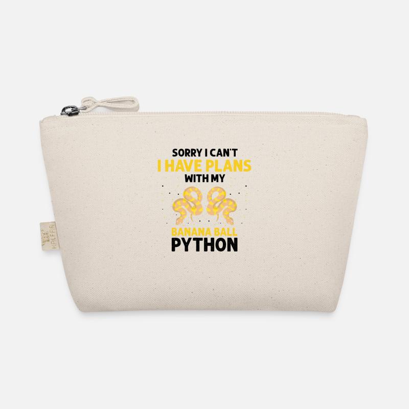 King python design for snake lovers Organic Pouch