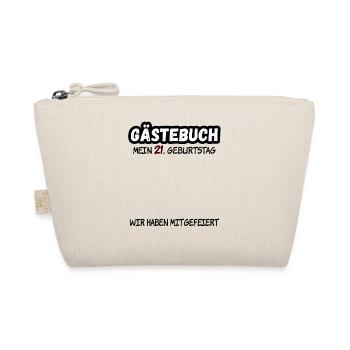 21. Geburtstag 21 Jahre Geburtstagsgeschenk - Bio-Täschchen - Natur - Vorne