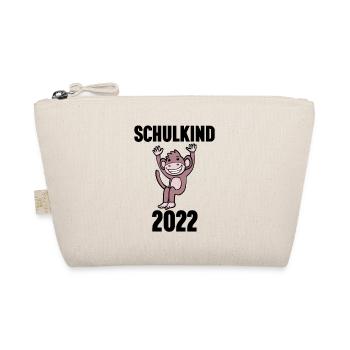 Schuldkind Einschulung 2022 - Bio-Täschchen - Natur - Vorne