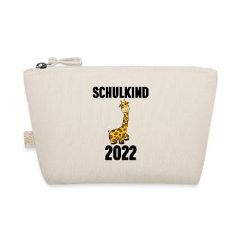 Schuldkind Einschulung 2022 - Bio-Täschchen - Natur - Vorne