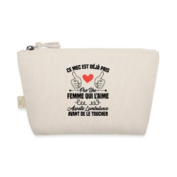 Ce mec est déjà pris par une femme qui l'aime - Trousse biologique - nature - Devant