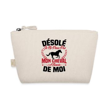 Désolé je ne peux pas mon cheval a besoin de moi - Trousse biologique - nature - Devant