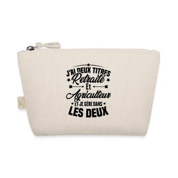 J'ai deux titres retraité et agriculteur - Trousse biologique - nature - Devant