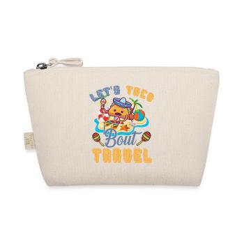 Let's Taco Bout Travel Mexikanischer Urlaub - Bio-Täschchen - Natur - Vorne