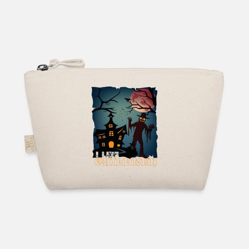 Happy Halloween Horror Monster Haunted Horror Scare Organic Pouch