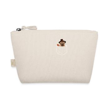 Tasche Pilgrim Mops Türkei Thanksgiving Hunde - Bio-Täschchen - Natur - Vorne
