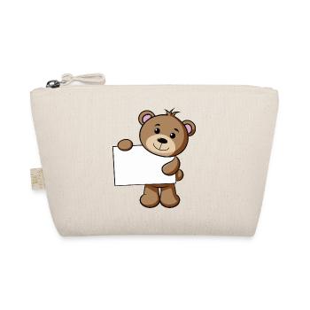 Bouclier en peluche - Trousse biologique - nature - Devant