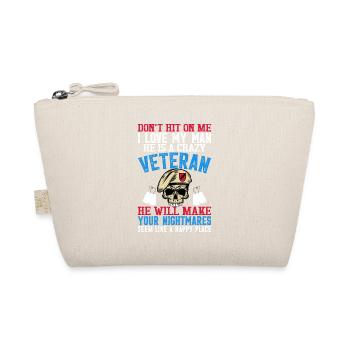 American Veterans America USA Fight - Organic Pouch - nature - Front