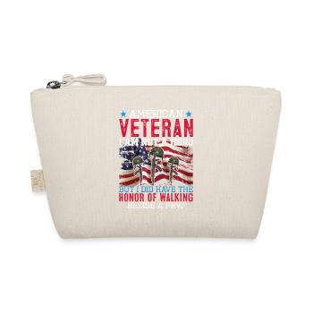 American Veterans America USA Fight - Organic Pouch - nature - Front