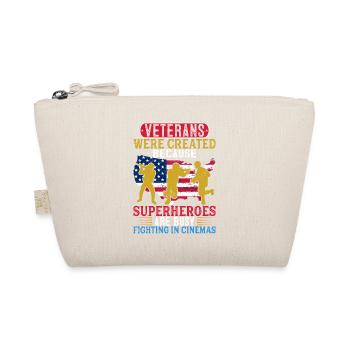American Veterans America USA Fight - Organic Pouch - nature - Front