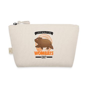 J’aime vraiment Wombats - Trousse biologique - nature - Devant