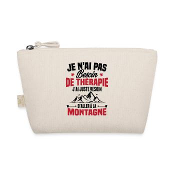 Cadeau J'ai juste besoin d'aller à la montagne - Trousse biologique - nature - Devant