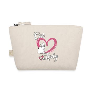 Mignon Chat Disant Tenue Chat Lady Cats - Trousse biologique - nature - Devant