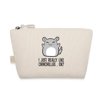 J’aime vraiment les chinchillas ok? Animal mignon - Trousse biologique - nature - Devant