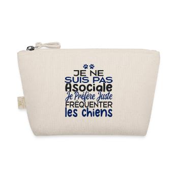 Je préfère juste fréquenter les chiens - Trousse biologique - nature - Devant
