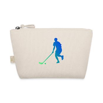 Damen Hockey Unihockey Floorball Salibandy - Bio-Täschchen - Natur - Vorne
