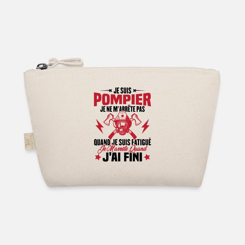 Je Suis Pompier, Humour Cadeau Pompier Trousse biologique