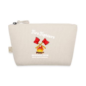 Firefighters Because police officers also need heroes - Organic Pouch - nature - Front