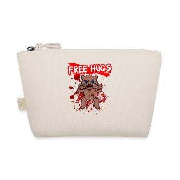 Câlins gratuits Sarcasme d’Halloween Effrayant Effrayant Costume Effrayant - Trousse biologique - nature - Devant