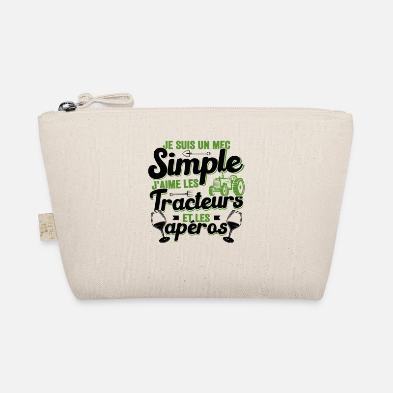 Mec Simple Qui Aime Les Tracteurs Et Les Apéros Trousse biologique