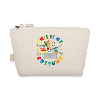 This is my 70s costume retro vintage hippy - Organic Pouch - nature - Front
