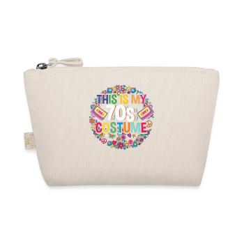 This is my 70s costume retro vintage hippy - Organic Pouch - nature - Front