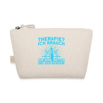 Norddeutsch Norden Nordsee Zitate Heimat Geschenk - Bio-Täschchen - Natur - Vorne