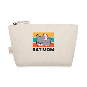 Rat Mom Funny Rat Owner Rat Mama Funny Rats - Bio-Täschchen - Natur - Vorne