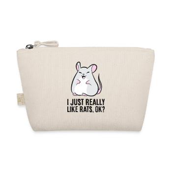 J’aime juste beaucoup les rats, d’accord, plus drôle - Trousse biologique - nature - Devant
