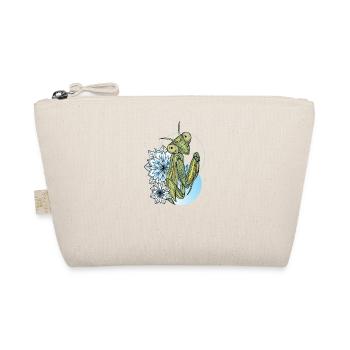 Praying Mantis I Mantis Insect Motif - Organic Pouch - nature - Front