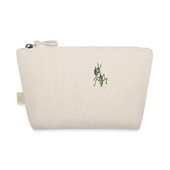 Praying Mantis I Mantis Insect Motif - Organic Pouch - nature - Front