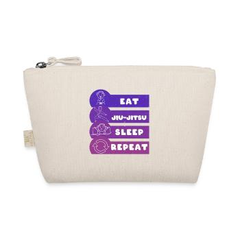 Manger Jiu Jitsu Sommeil Répéter - Trousse biologique - nature - Devant