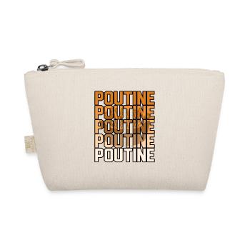 Poutine Kanadisches Fastfood - Bio-Täschchen - Natur - Vorne