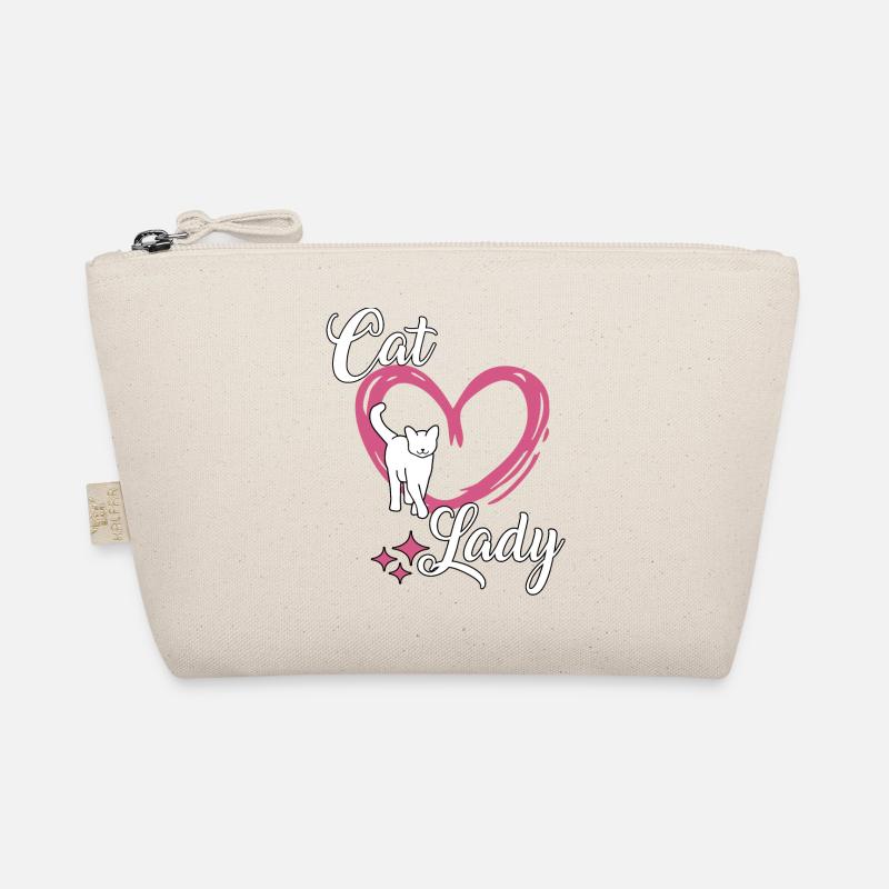 Cat Lady cadeau pour vous mignon propriétaire de chat Trousse biologique