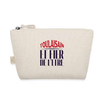 T-shirt Toulousain et fière de l'être - Trousse biologique - nature - Devant