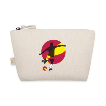 Fußball,Spanien - Bio-Täschchen - Natur - Vorne