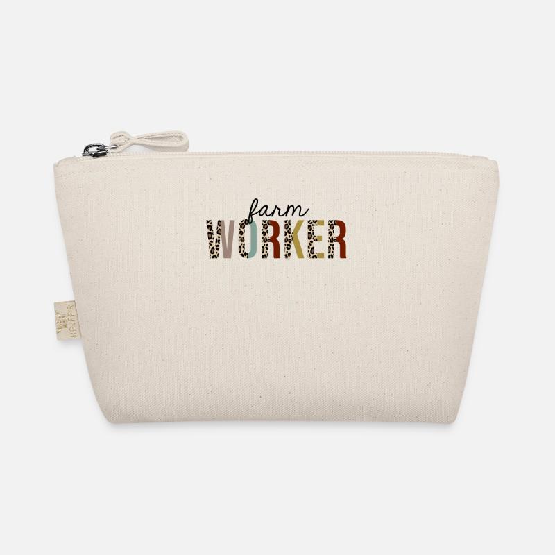 Farm Worker Leopard Print Drôle Trousse biologique