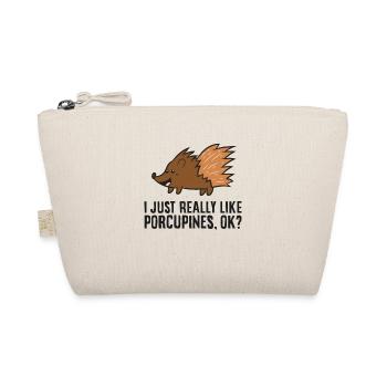 Amateur de porc-épic, j’aime vraiment les porcs-épics - Trousse biologique - nature - Devant