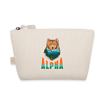 ALPHA Cool Awesome Wolf Lover T-Shirt Cadeau Cadeau - Trousse biologique - nature - Devant