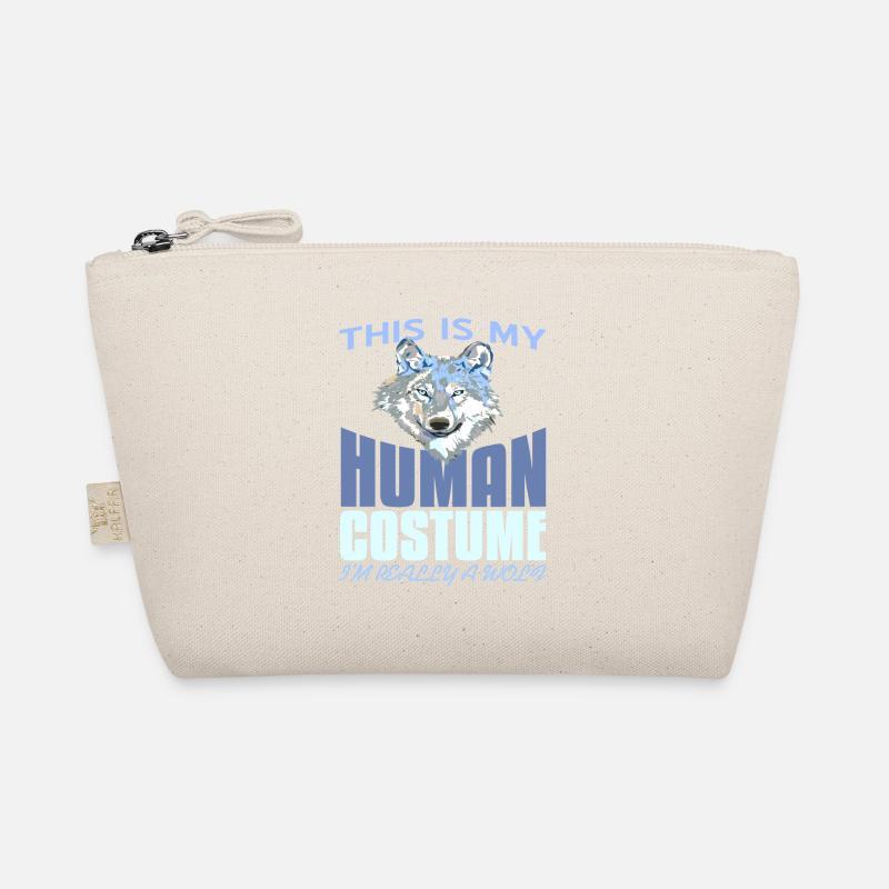 Drôle C’est mon costume humain Wolf Lover Tea Trousse biologique