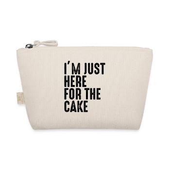 Im Just Here For The Cake Kuchen - Bio-Täschchen - Natur - Vorne