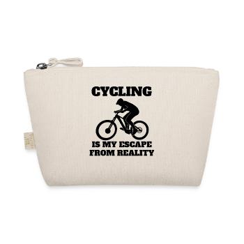 Bicycle Cycling Mountain Bike Cycling Bike Tour - Organic Pouch - nature - Front
