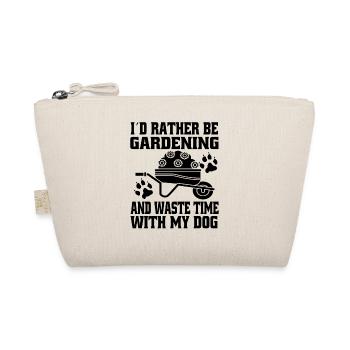 Garden Dog Orchard Dogs Hobby Gardener Gardener - Organic Pouch - nature - Front