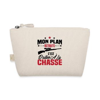 Mon plan retraite c'est d'aller à la chasse - Trousse biologique - nature - Devant